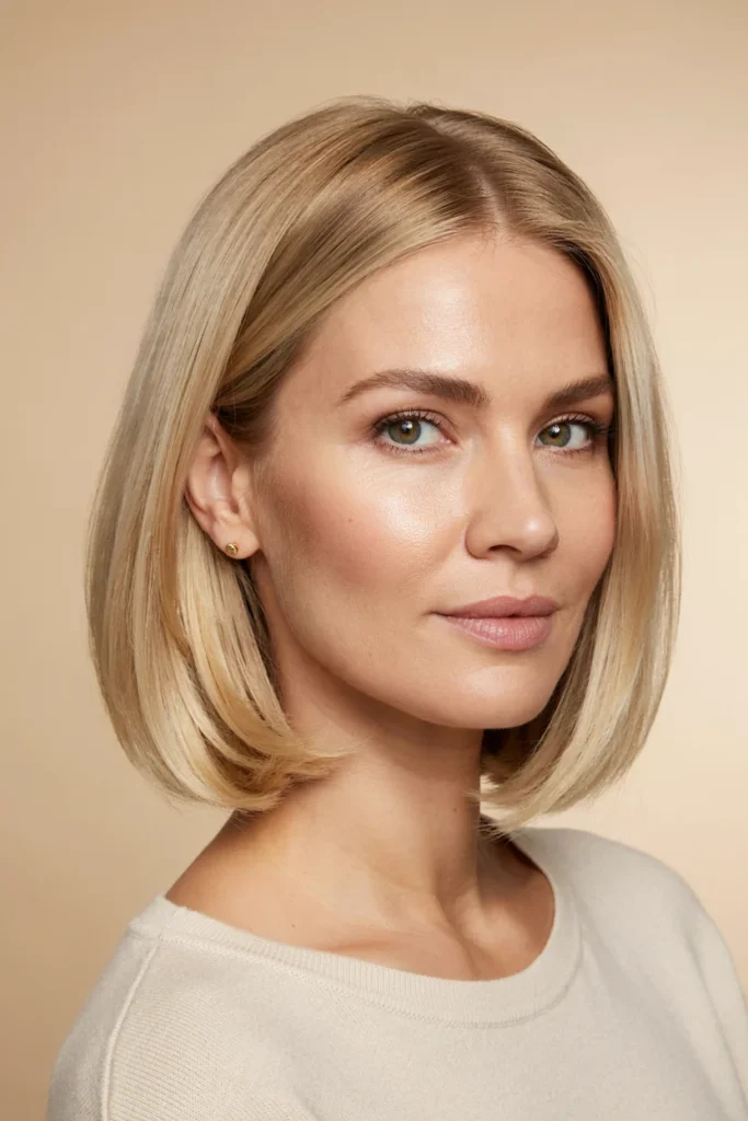 Blonde Bob for Fine Hair