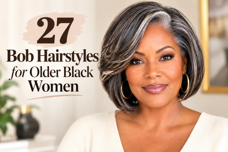 27 Bob Hairstyles for Older Black Women That Look Effortlessly Chic