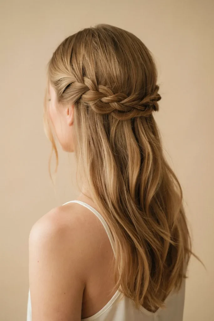 Braided Crown Hairstyle