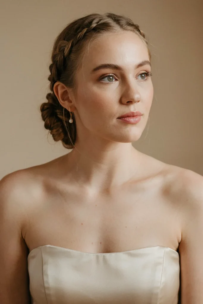 Braided Low Bun