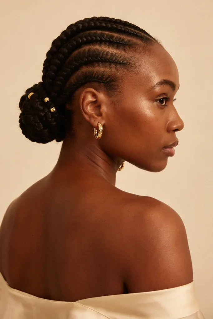 Braided Low Bun