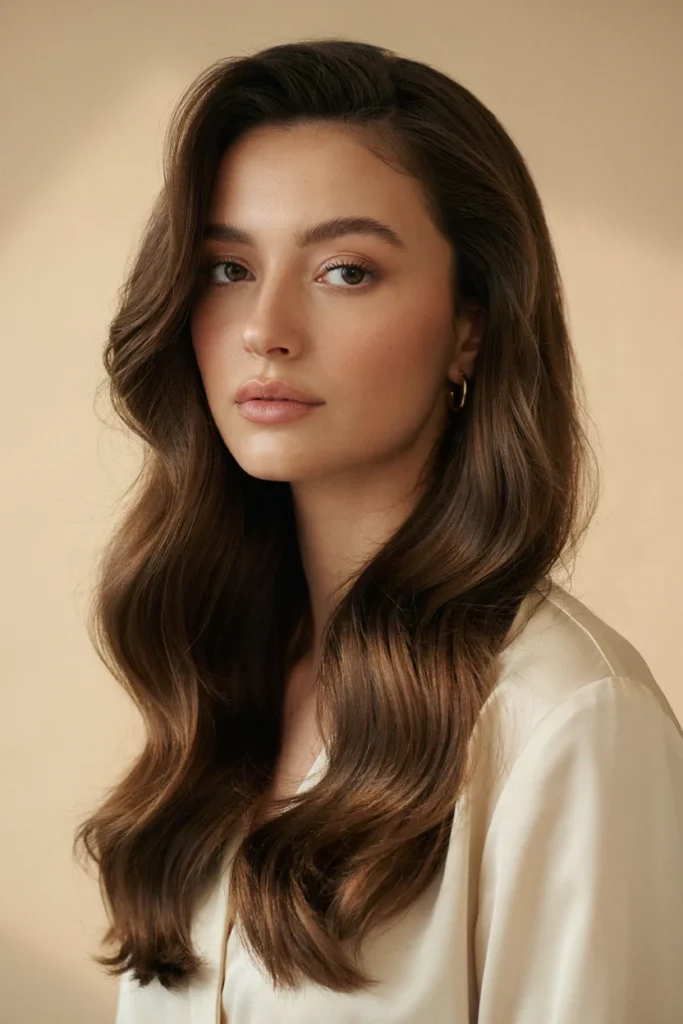 Brushed-Out Glam Curls