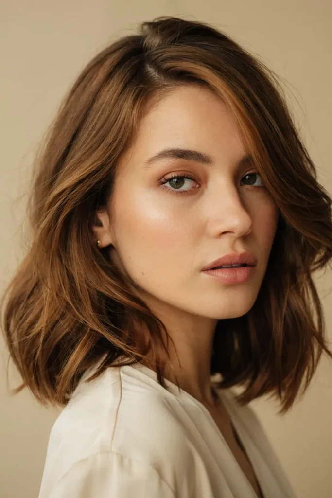 Caramel Brown Bob