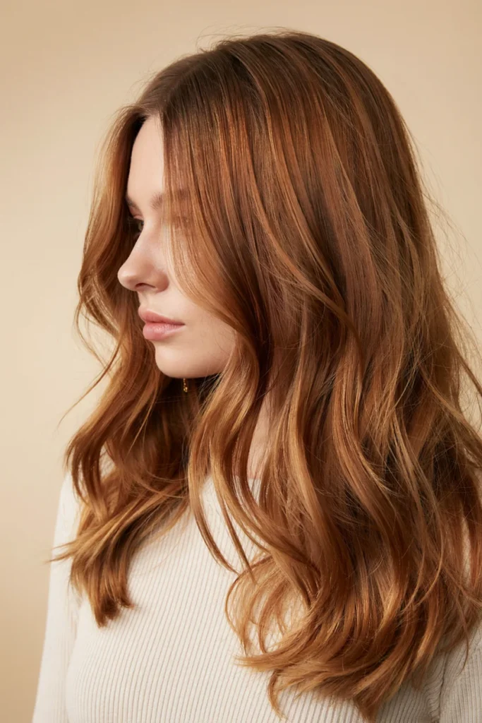 Cinnamon Copper Hair