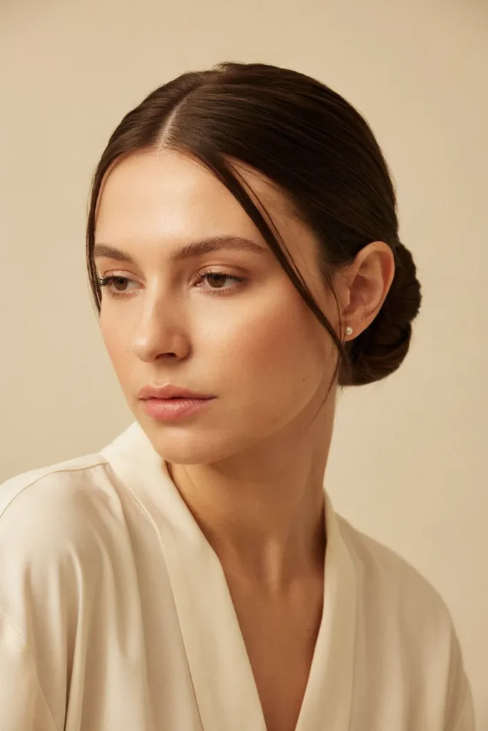 Classic Low Chignon
