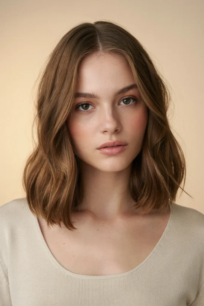 Collarbone Bob for Fine Hair