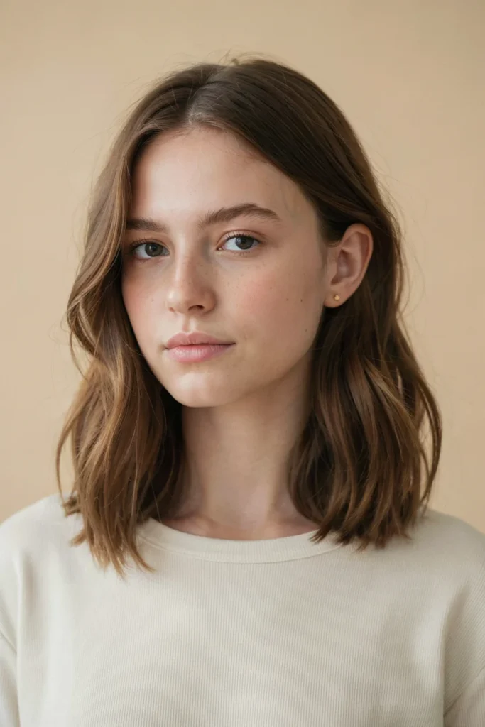 Collarbone-Length Cut