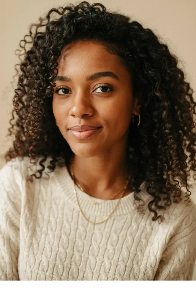 Defined Wash-and-Go Curls