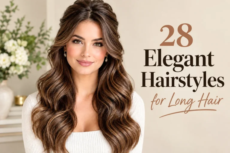 28 Elegant Hairstyles for Long Hair That Look Timeless and Chic