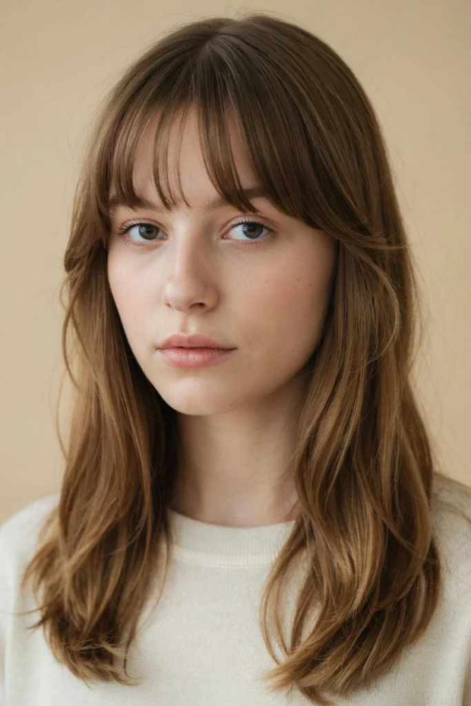 Face-Framing Layers With Bottleneck Bangs