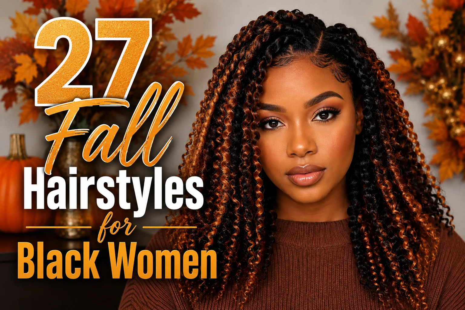 27 Stunning Fall Hairstyles for Black Women to Try