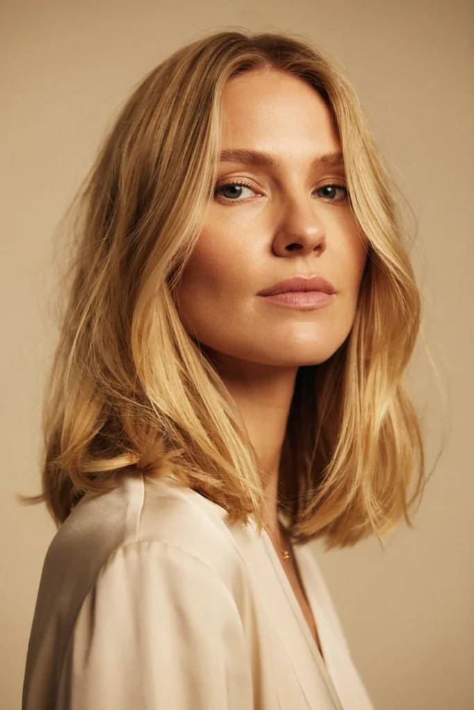 Golden Blonde Bob
