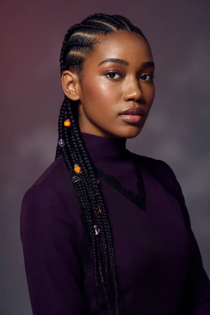 Halloween Cornrows