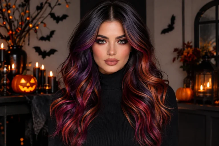 28 Halloween Hair Color Ideas That Look Spooky & Chic