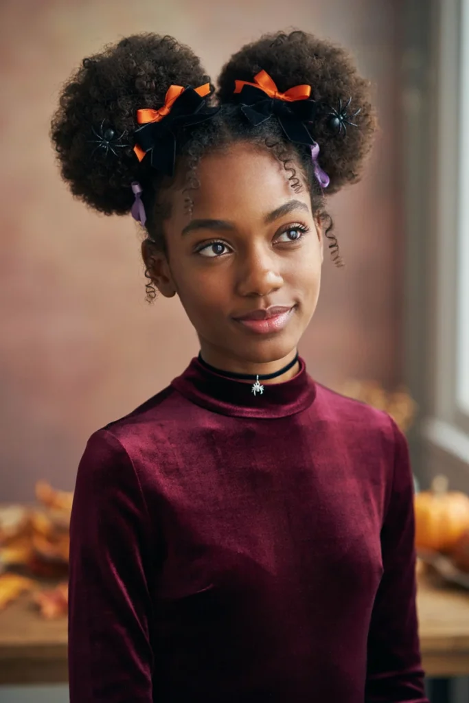 Halloween Space Buns