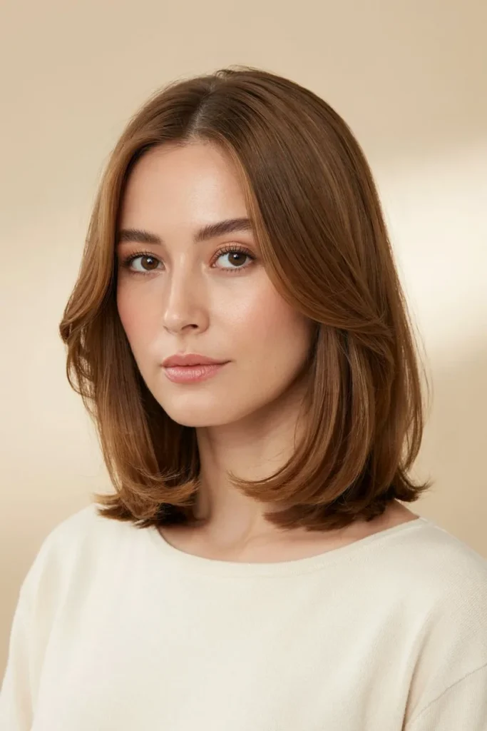 Layered Bob with Face-Framing Pieces