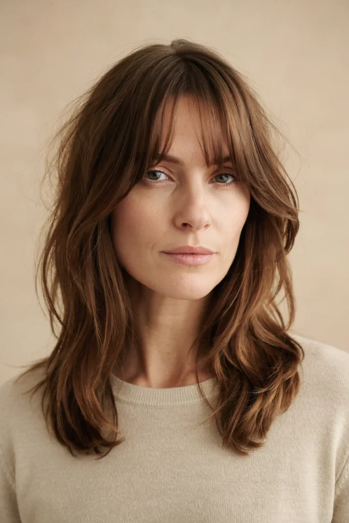 Layered Cut with Wispy Bangs