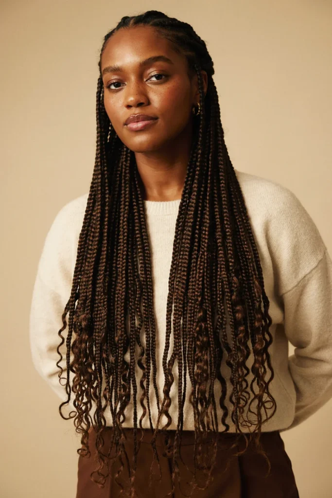 Long Goddess Braids