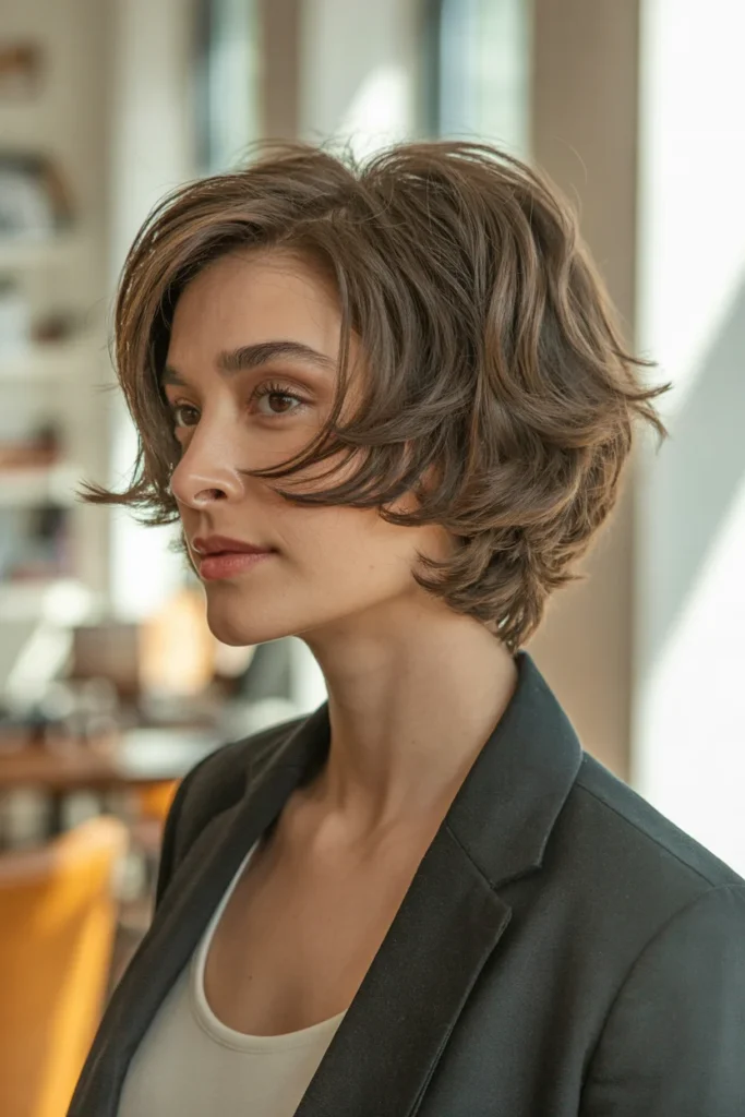 Low-Maintenance Short Shag