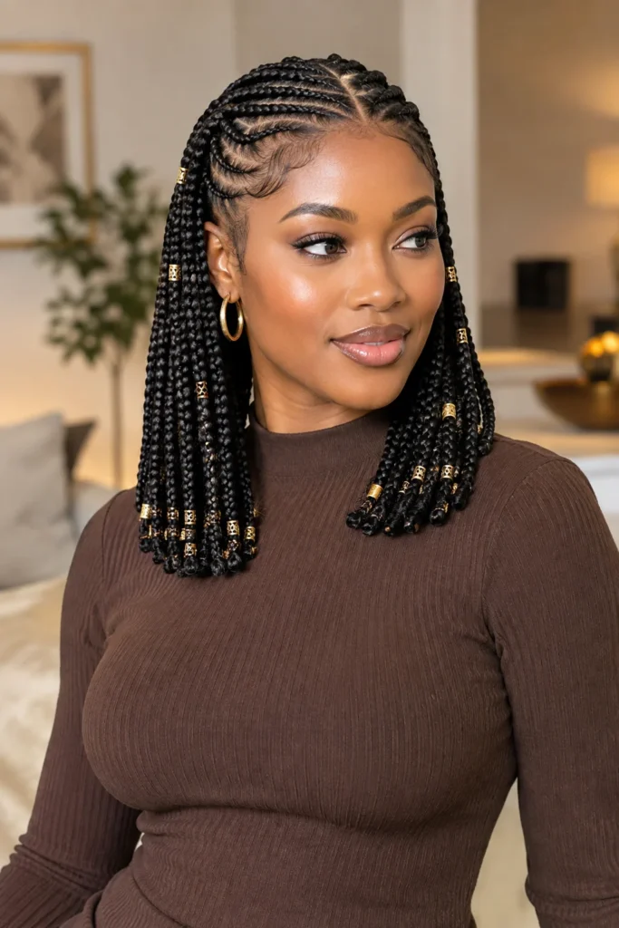 Medium-Length Braids
