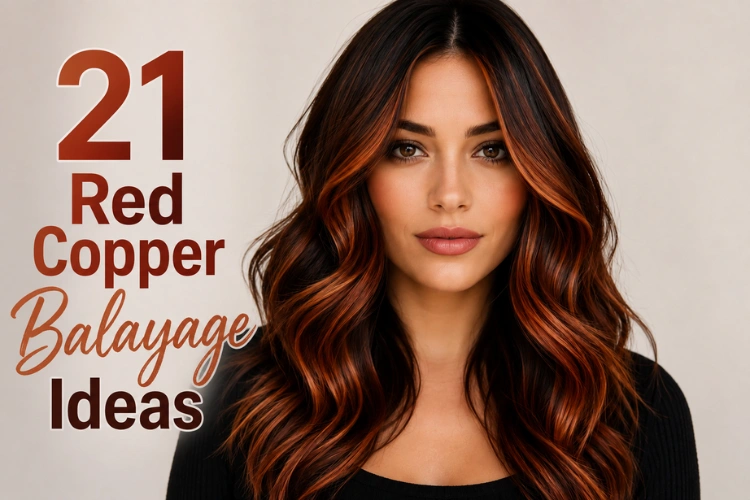 21 Stunning Red Copper Balayage Ideas for a Warm, Dimensional Look