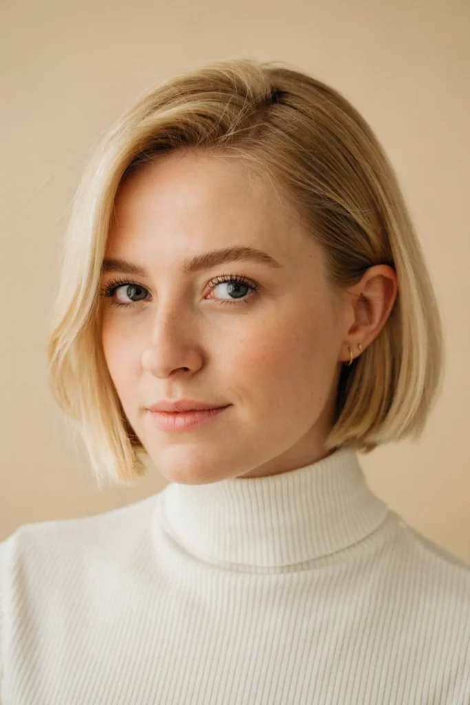 Short Blonde Bob