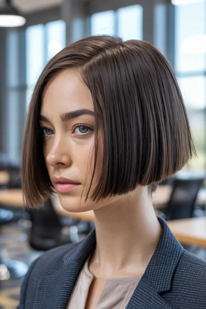 Blunt Straight Ends