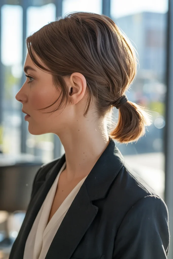 Mini Low Ponytail