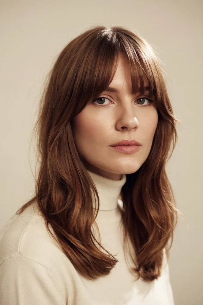 Side-Swept Bangs