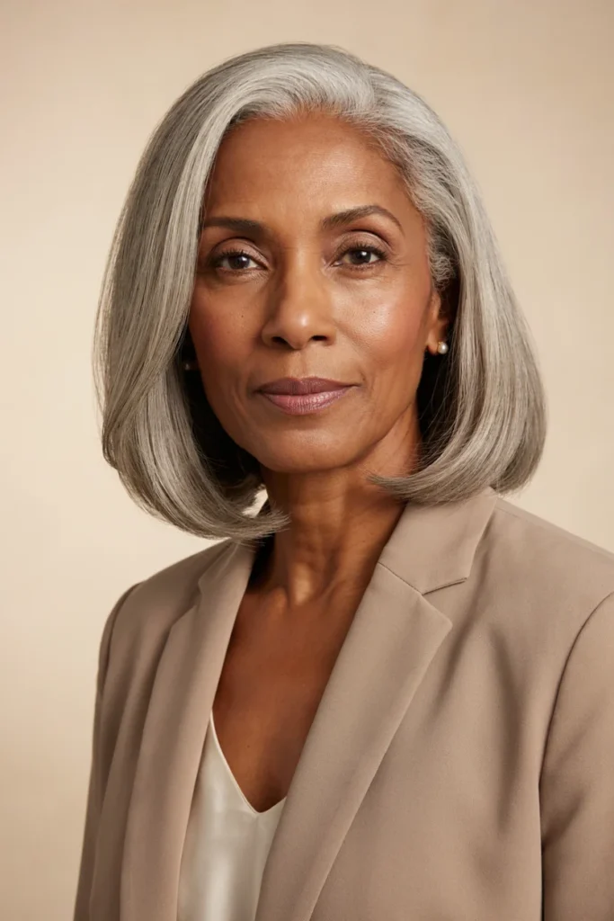 Silver Gray Bob