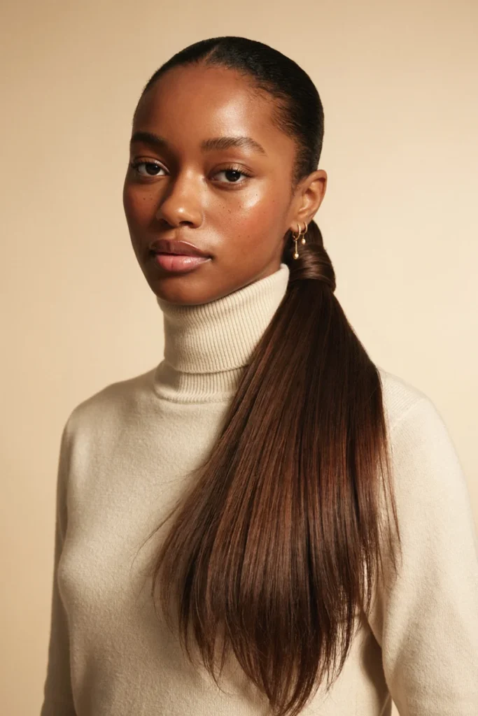 Sleek High Ponytail