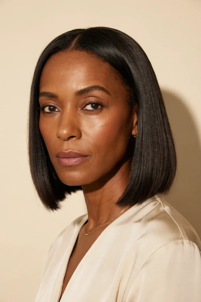 Sleek Straight Bob