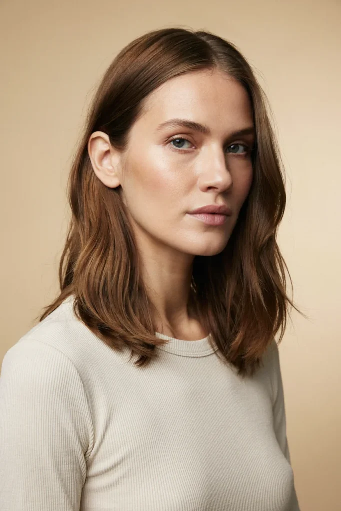 Textured Lob with Side Part