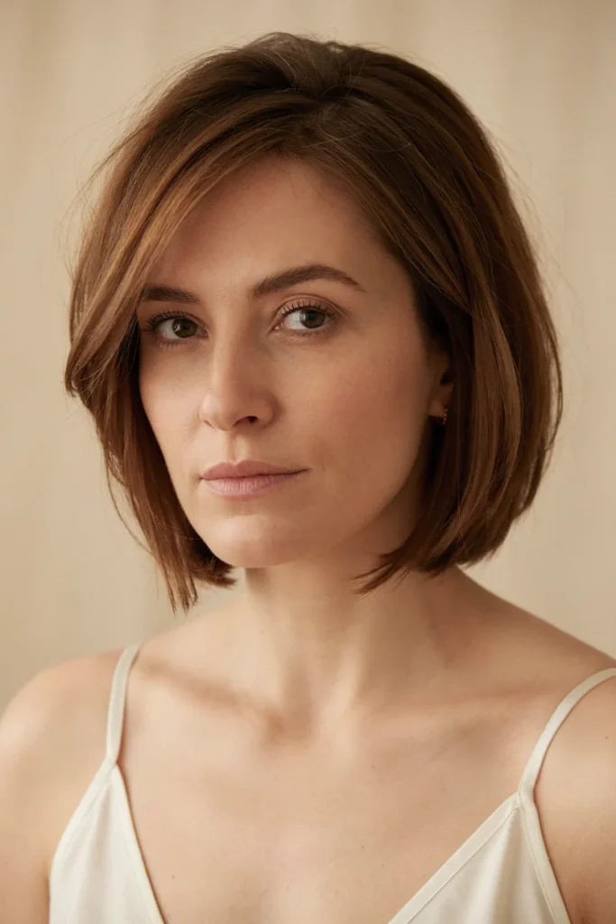 Textured Pixie with Longer Side Layers