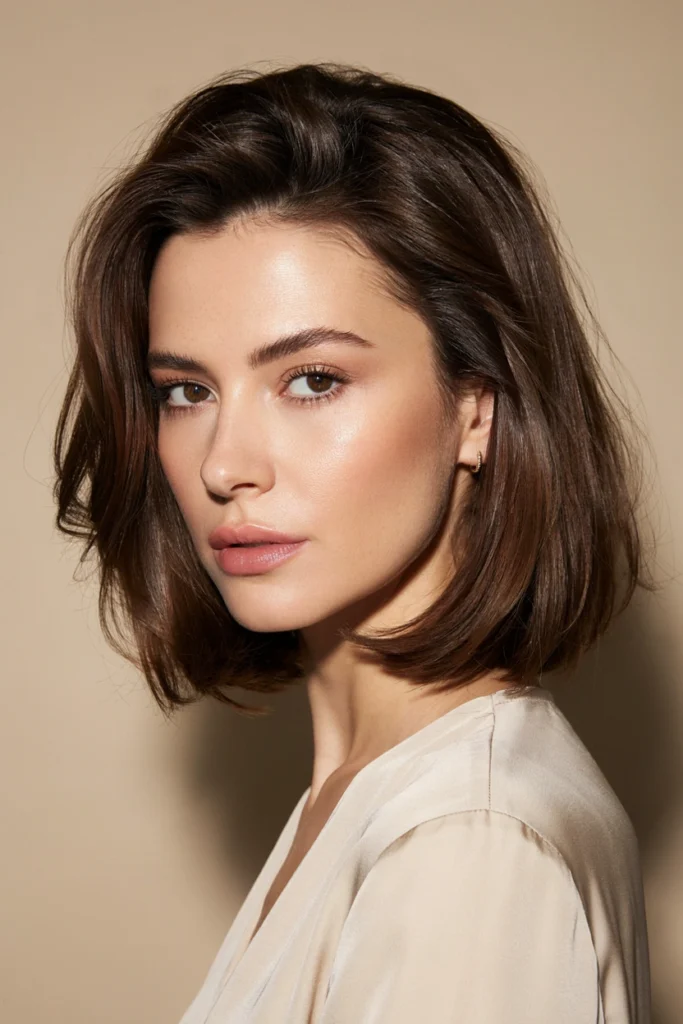 Voluminous Brown Bob