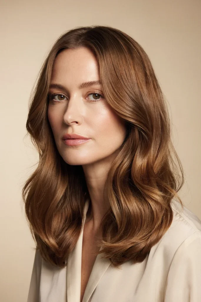 Voluminous Shoulder-Length Waves