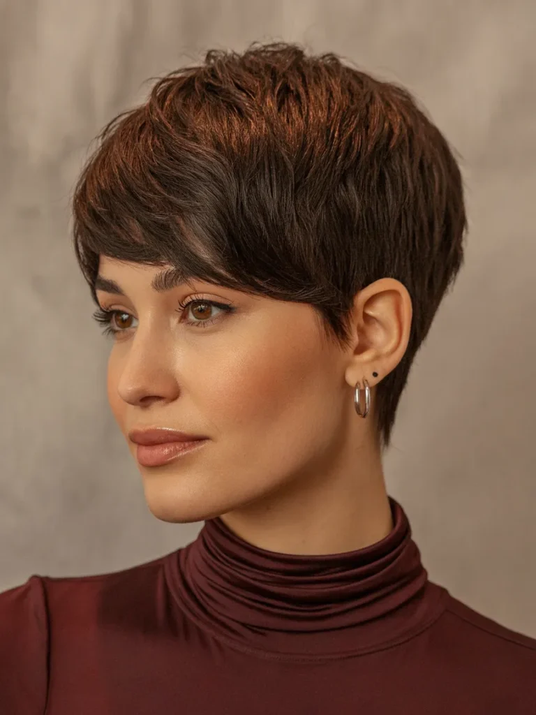 Textured Pixie Cut
