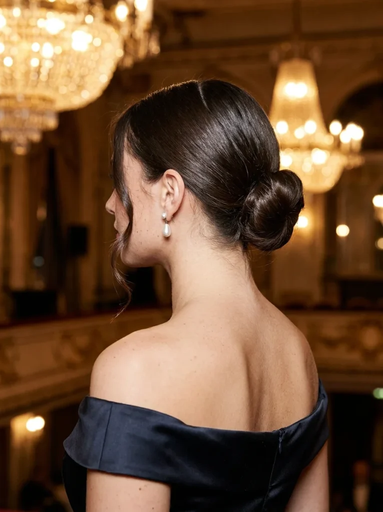 Elegant Low Bun
