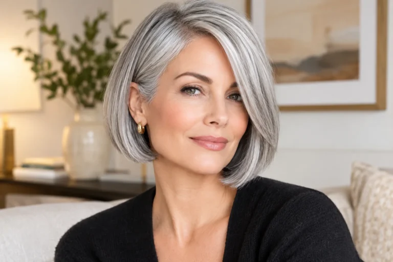 21 Grey Bob Hairstyles That Look Chic and Modern