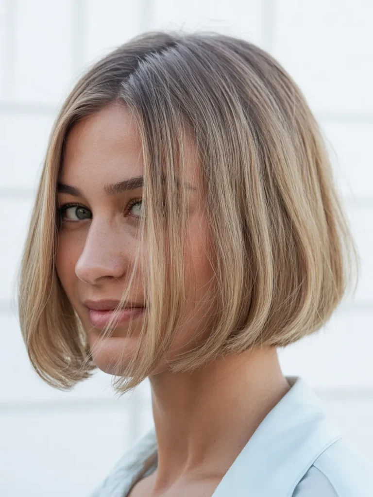 Italian Bob for Fine Hair