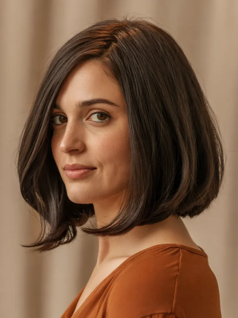 Italian Bob for Thick Hair
