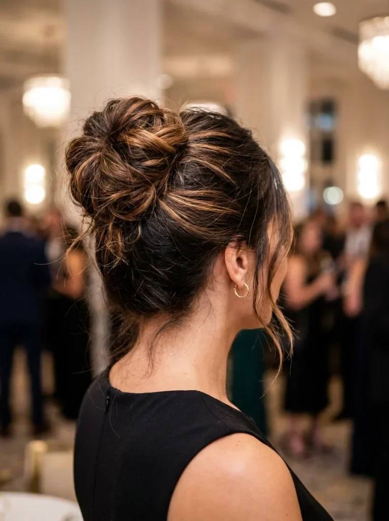 Messy Textured Bun