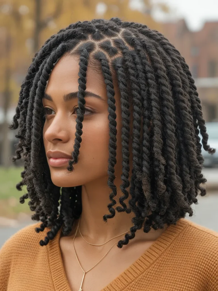 Shoulder-Length Passion Twists
