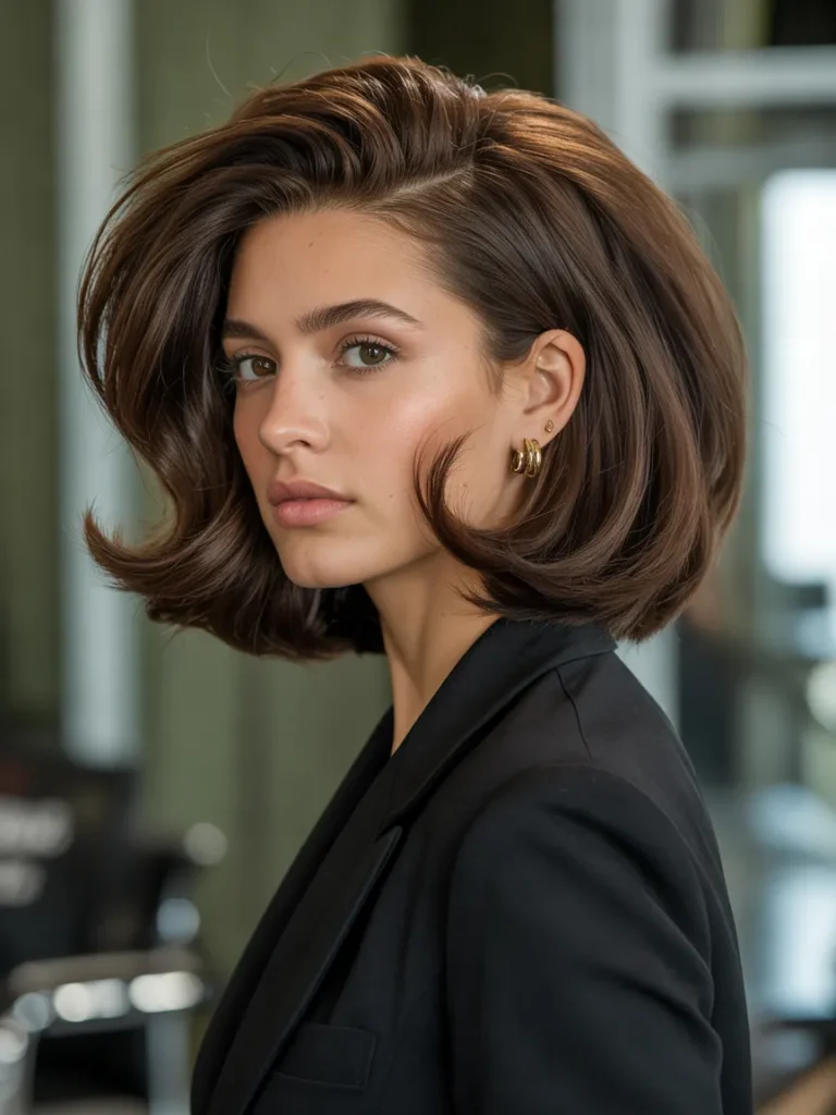 Voluminous Italian Bob